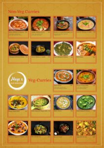 Maya's Bistro Dine In Menu Page 3