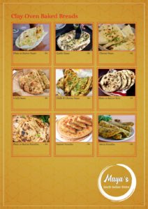 Maya's Bistro Dine In Menu Page 6